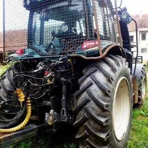 foto forestry 150HP Valtra +trailer with crane (41/30t set
